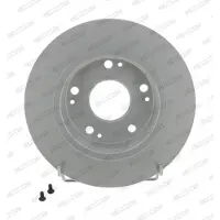 FERODO Bromsskivor DDF1390C bak, full, 2 Stycke