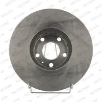 FERODO Bromsskivor DDF1707 fram, ventilerad, 2 Stycke