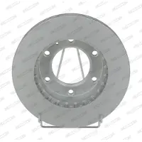 FERODO Bromsskivor DDF2459C fram, ventilerad, 2 Stycke