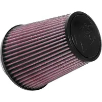 K&N Universal Tapered Filter 3in Flange ID x 6in Base OD x 4in Top OD x 6.75in Height - RU-4700