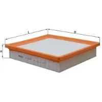 MAHLE ORIGINAL Luftfilter LX 5207
