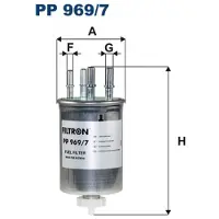 FILTRON Bränslefilter PP 969/7