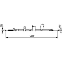 Bosch Bromsvajer, handbroms 1 987 482 627