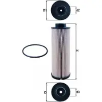 MAHLE ORIGINAL Bränslefilter KX 73/1D