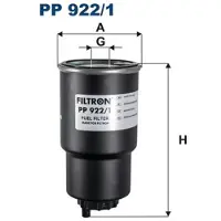 FILTRON Bränslefilter PP 922/1