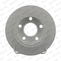 FERODO Bromsskivor DDF321C bak, full, 2 Stycke