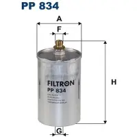FILTRON Bränslefilter PP834