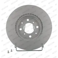 FERODO Bromsskivor DDF492C fram, ventilerad, 2 Stycke
