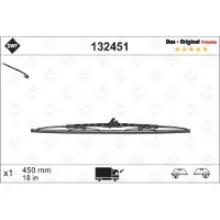 Sonstiges Torkarblad Truck 132451, 450mm, Front, 1 Stycke