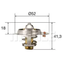 Kärkkäinen Termostat, kylvätska TX 85 82