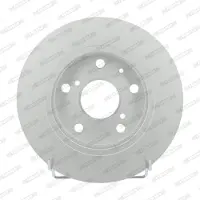 FERODO Bromsskivor DDF2493C bak, full, 2 Stycke