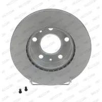 FERODO Bromsskivor DDF768C fram, ventilerad, 2 Stycke