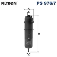 WIX FILTERS Bränslefilter PS 976/7