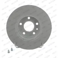 FERODO Bromsskivor DDF067C bak, full, 2 Stycke