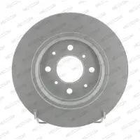 FERODO Bromsskivor DDF1876C bak, full, 2 Stycke