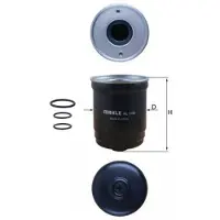 MAHLE ORIGINAL Bränslefilter KL 1193D