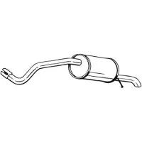 Bosal Ljuddämpare 279-831