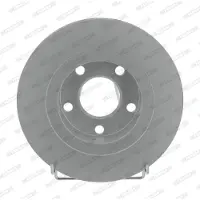 FERODO Bromsskivor DDF2151C bak, ventilerad, 2 Stycke