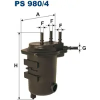 FILTRON Bränslefilter PS980/4