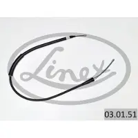 Linex Handbromsvajer 03.01.51 vänster
