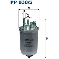 FILTRON Bränslefilter PP838/5