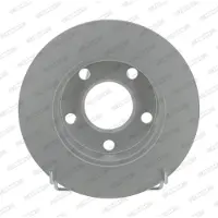 FERODO Bromsskivor DDF952C bak, full, 2 Stycke