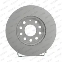 FERODO Bromsskiva DDF2400C-1 fram, ventilerad, 1 Stycke