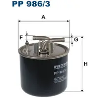 FILTRON Bränslefilter PP986/3