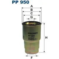 FILTRON Bränslefilter PP950