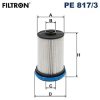 FILTRON Bränslefilter PE 817/3