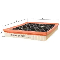 Knecht Luftfilter LX 2683