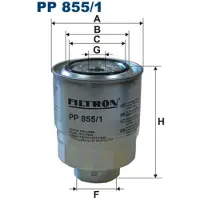 FILTRON Bränslefilter PP855/1
