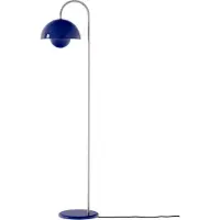 &tradition Golvlampa &Tradition, Flowerpot VP12, Blå, Vardagsrum, Metall, Design