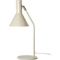 Frandsen Skrivbordslampa Lyss, Creme / bärnsten, Vardagsrum / matsal, Metall, Design, Bordslampa