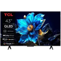 TCL 43T69C - QLED-TV 43" (109 cm) - 4K UHD 3840x2160 - HDR10+ - Android TV - 3xHDMI 2.1 - WiFi