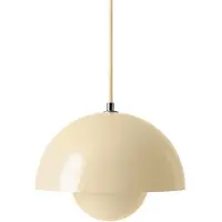 &tradition Taklampa &Tradition, Flowerpot VP1, dimbara, Beige, Vardagsrum, Metall, Design