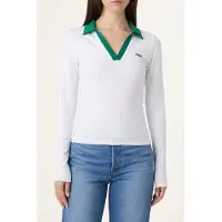 FILA T-shirt 'Cerrione' grön / vit