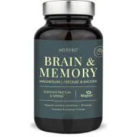 Nordbo Brain & Memory Magnesium 90 kapslar