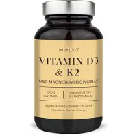 Nordbo - Vegan Vitamin D3 & K2 - 90 capsules