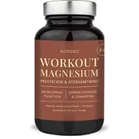 Nordbo WorkOut Magnesium 90 kapslar