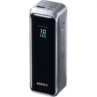 Anker Prime - Powerbank - 20000 mAh - 72.36 Wh - 220 Watt - 5 A - Snabbladdning - 3 utgångskontakter (2 x USB-C, USB) - svart