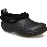 Crocs Classic Lined Shorty Termoplast Herr Svarta Tofflor