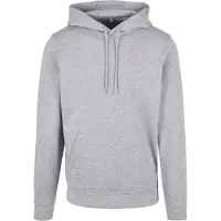 Build Your Brand Basic Hoodie Grå 2XL Man