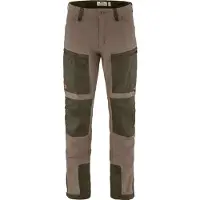 Fjall Raven - Vandringskläder - Keb Agile Trousers M Suede Brown Dark Olive för UnisexBomull - Storlek S/M - Brun
