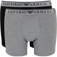 Emporio Armani Boxershorts gråmelerad / svartmelerad