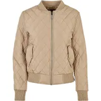 Urban Classics Övergångsjacka 'Diamond Quilt' beige