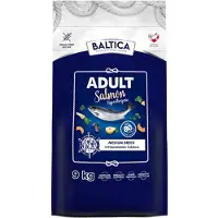 BALTICA Utmärkt Hypoallergenisk Hundfoder För Medelstora Vuxna Raser Med Lax 9 Kg