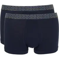 Emporio Armani Boxershorts beige / marinblå / ljusblå