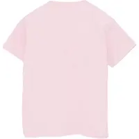 Harry Potter T-shirt i bomull med uggla och brev från Hogwarts (Baby rosa)