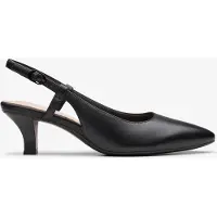 Clarks Kepley Lane Svarta Läder-Skor